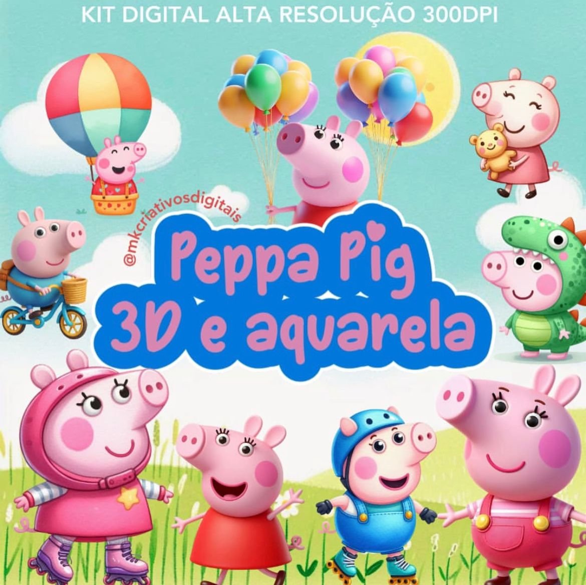 PEPPA PIG Kit Digital PEPPA PIG - Imagem 1