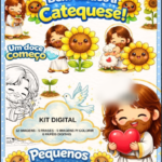 Kit Digital Pequenos Girassois
