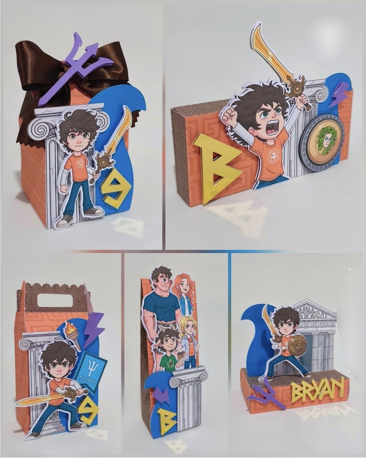 PERCY JACKSON 01 Arquivo de corte Percy Jackson - Imagem 1
