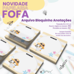 Arquivo Bloquinhos Pinguim 9,5x9,5