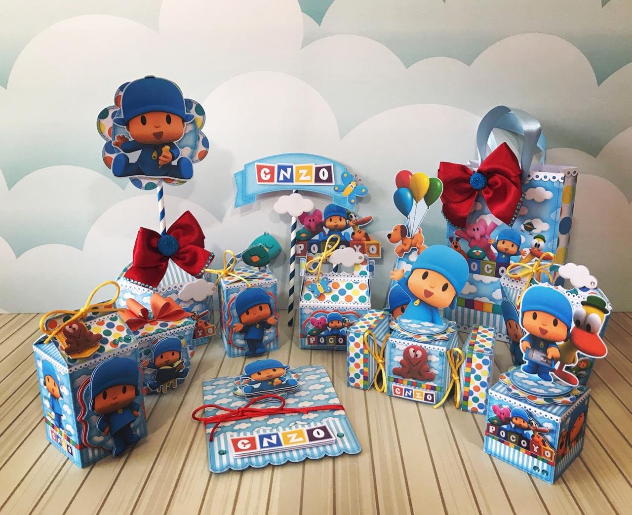 POCOYO 11 Arquivo de corte Pocoyo 11 - Imagem 1
