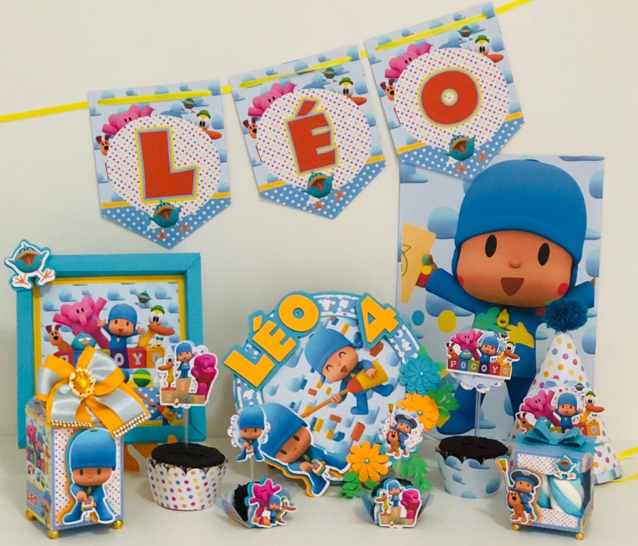 POCOYO 9 Arquivo de corte Pocoyo 9 - Imagem 1
