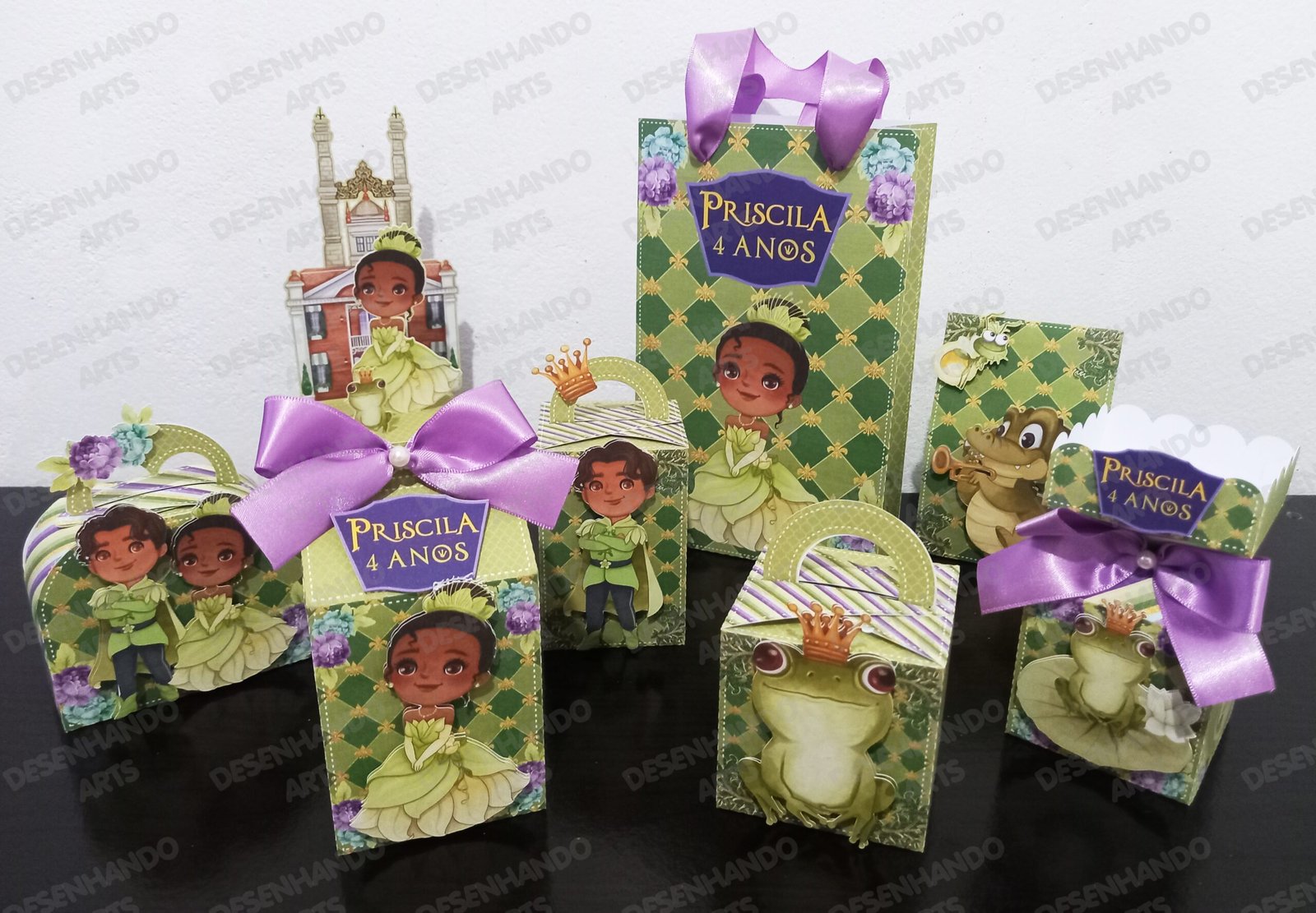 PRINCESA TIANA 8 Arquivo de corte Princesa Tiana 8 - Imagem 1