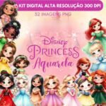 Kit Digital RINCESAS AQUARELA
