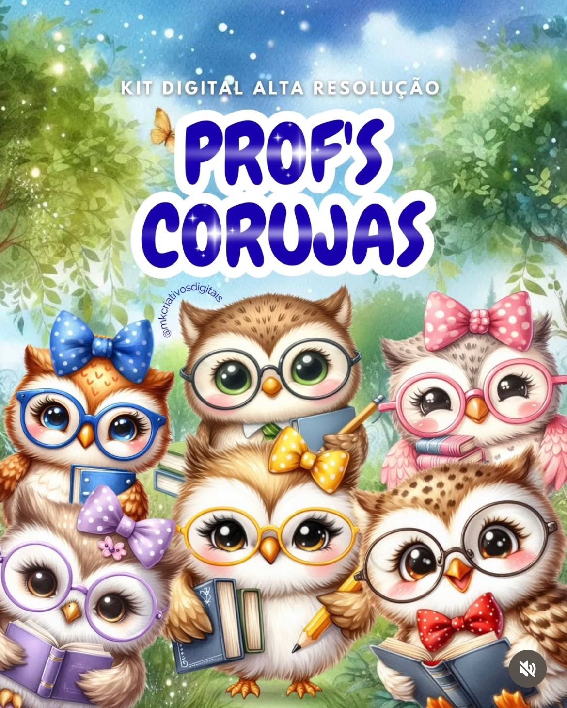 PROFS CORUJAS Kit Digital PROFS CORUJAS - Imagem 1