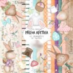 Kit Digital Papeis Pascoa Afetiva
