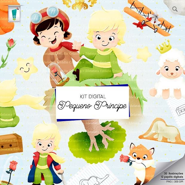 Pequeno Príncipe Kit Digital Pequeno Principe - Imagem 1