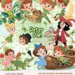 Arquivo Topo de Bolo Peter Pan