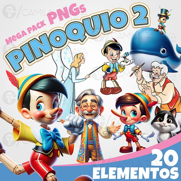 Pinoquio 2 Kit Digital Pinoquio - Imagem 1