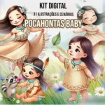 Kit Digital Pocahontas Baby