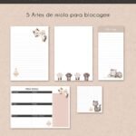 Kit Digital printables amo gatinhos