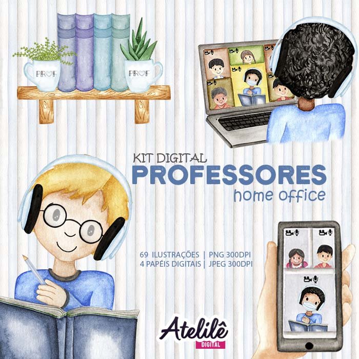 Professores Kit Digital Professores Home Office - Imagem 1