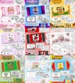 Arquivo Combo Cards de Colorir - 100 temas - Imagem 8