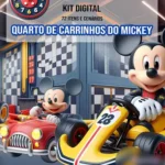 Kit Digital Quarto de Carrinhos Baby