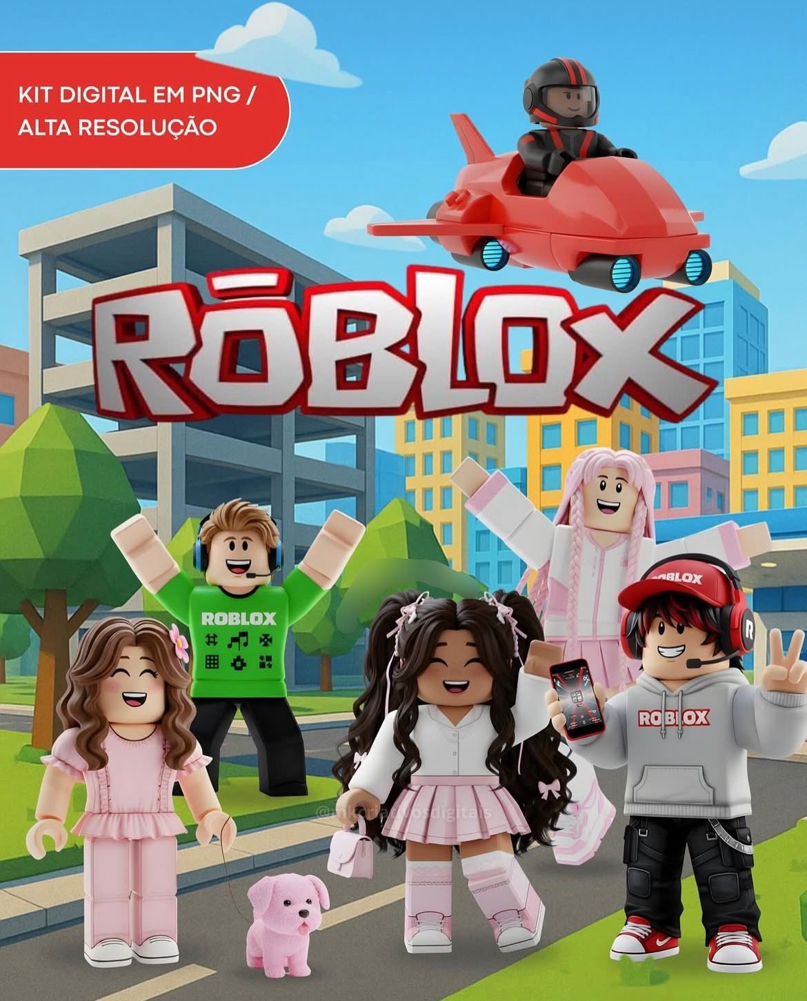 ROBLOX Kit Digital ROBLOX - Imagem 1