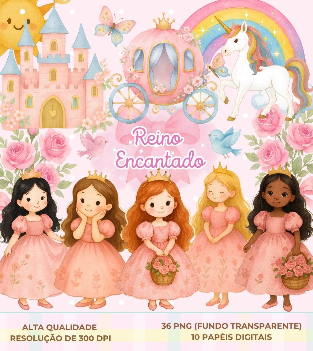 Reino Encantado Kit Digital Reino Encantado - Imagem 1