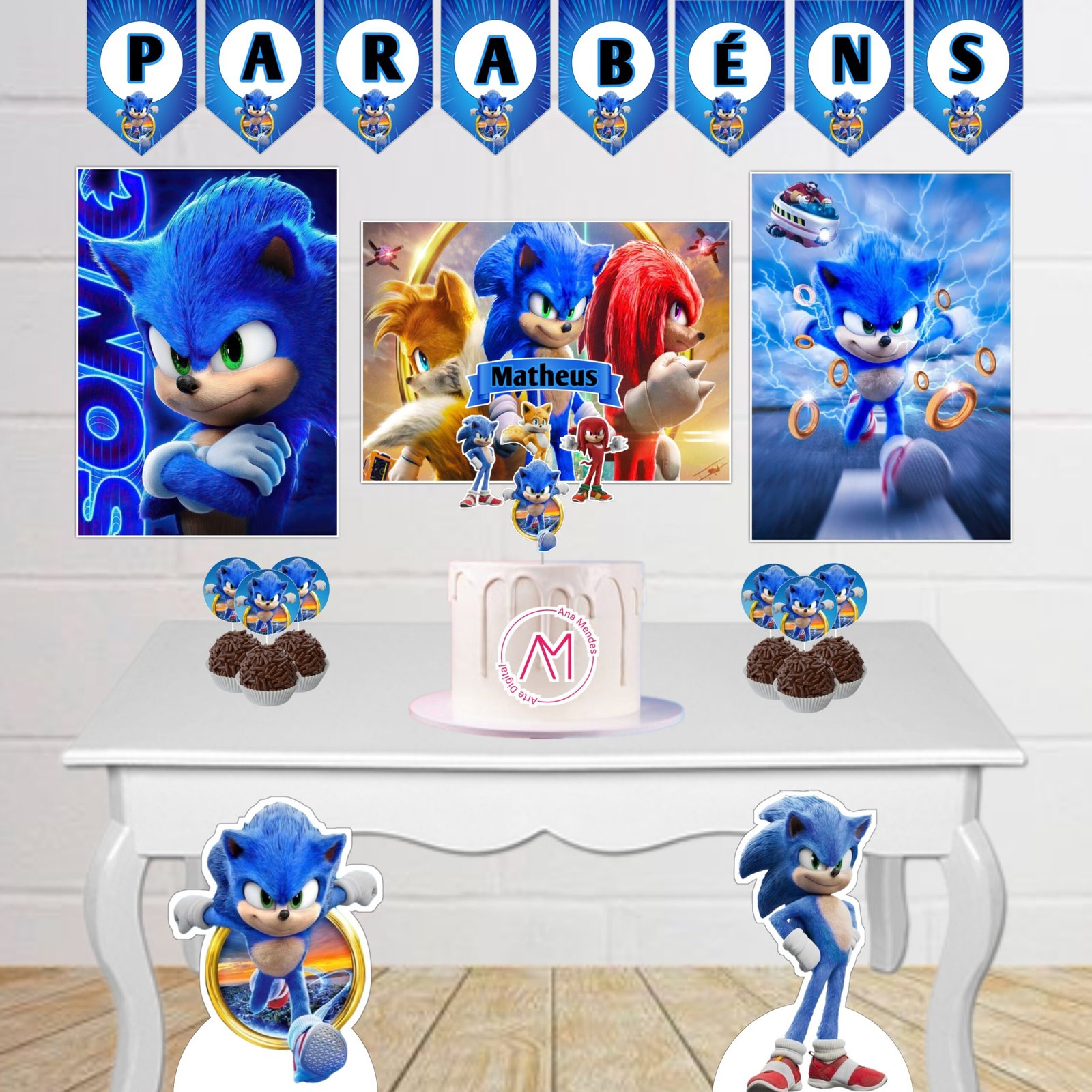 SONIC 29 Arquivo de Corte Sonic 29 - Imagem 1