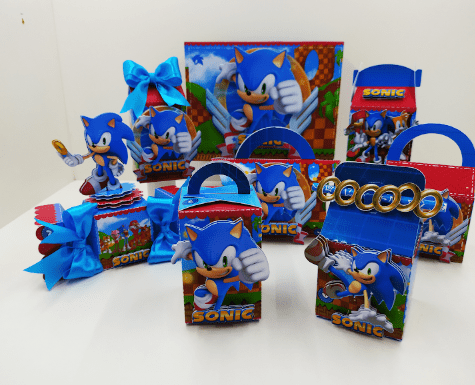 SONIC 5 Arquivo de Corte Sonic 5 - Imagem 1