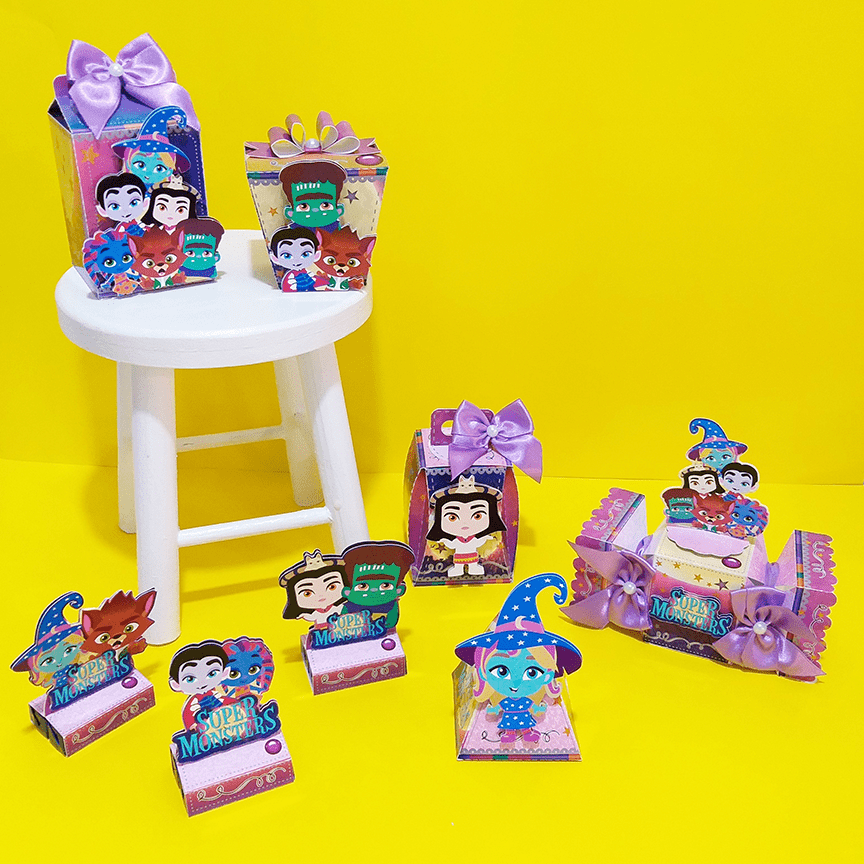 SUPER MOSNTERS 1 Arquivo de corte Super Monsters - Imagem 1