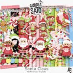 Kit Digital Santa claus