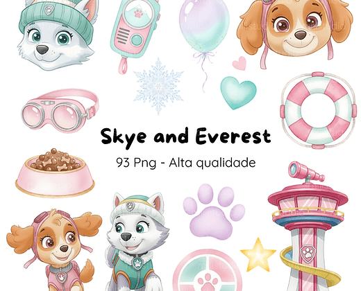 Skye e Everest Kit Digital Skye e Everest - Imagem 1