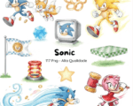 Kit Digital Sonic Aquarela