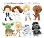 Kit digital Star Wars