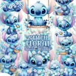 Kit Digital Stitch Floral