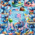 Kit Digital Stitch Pool Party