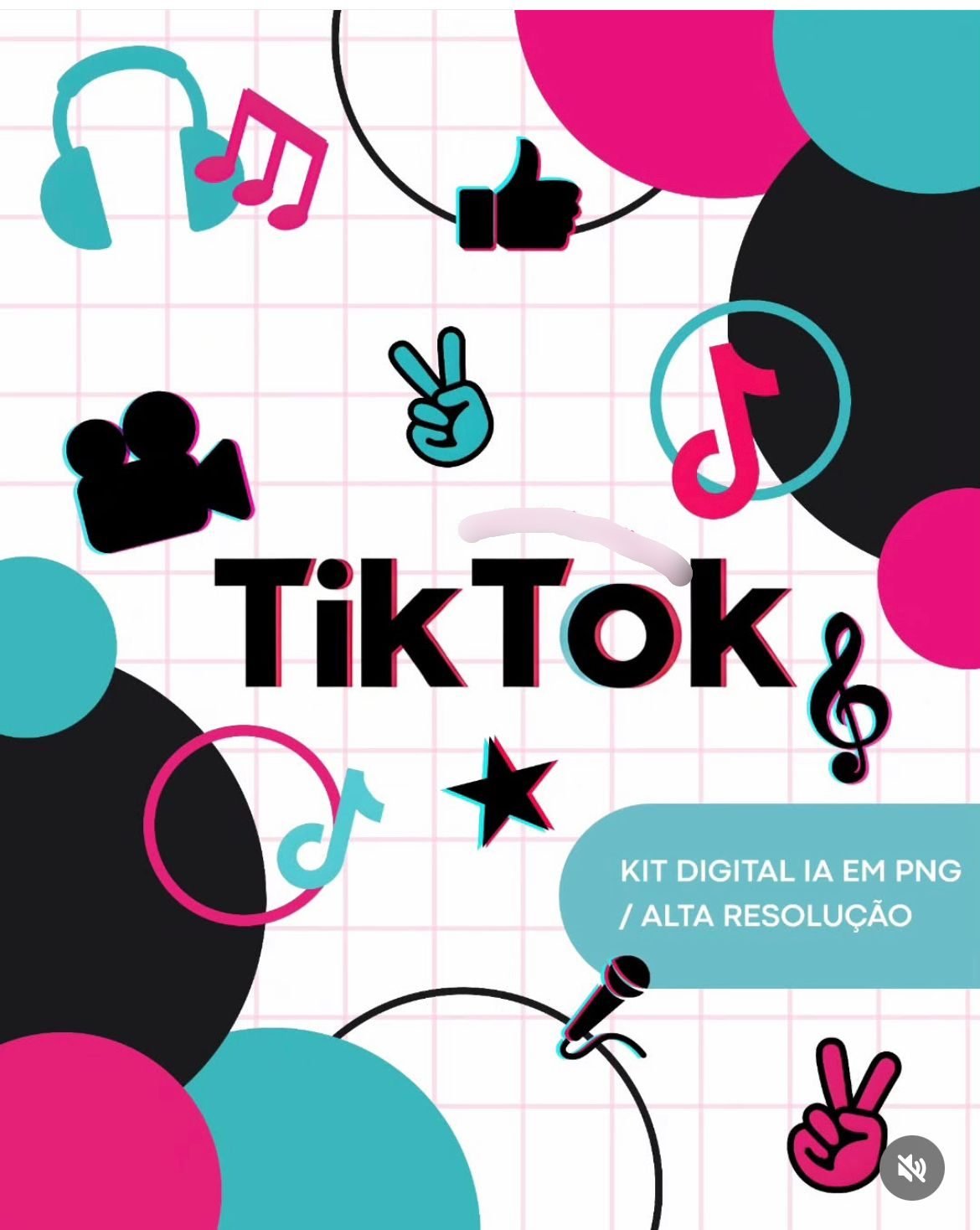 TIKTOK Kit Digital TIKTOK - Imagem 1