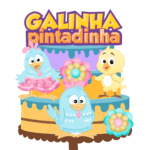 Arquivo Topo de Bolo Galinha Pintadinha