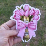 Arquivo dia das mães buque rosa