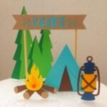 Arquivo Topo de Bolo Barraca de Acampamento