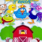 Arquivo Topo de Bolo Galinha Pintadinha