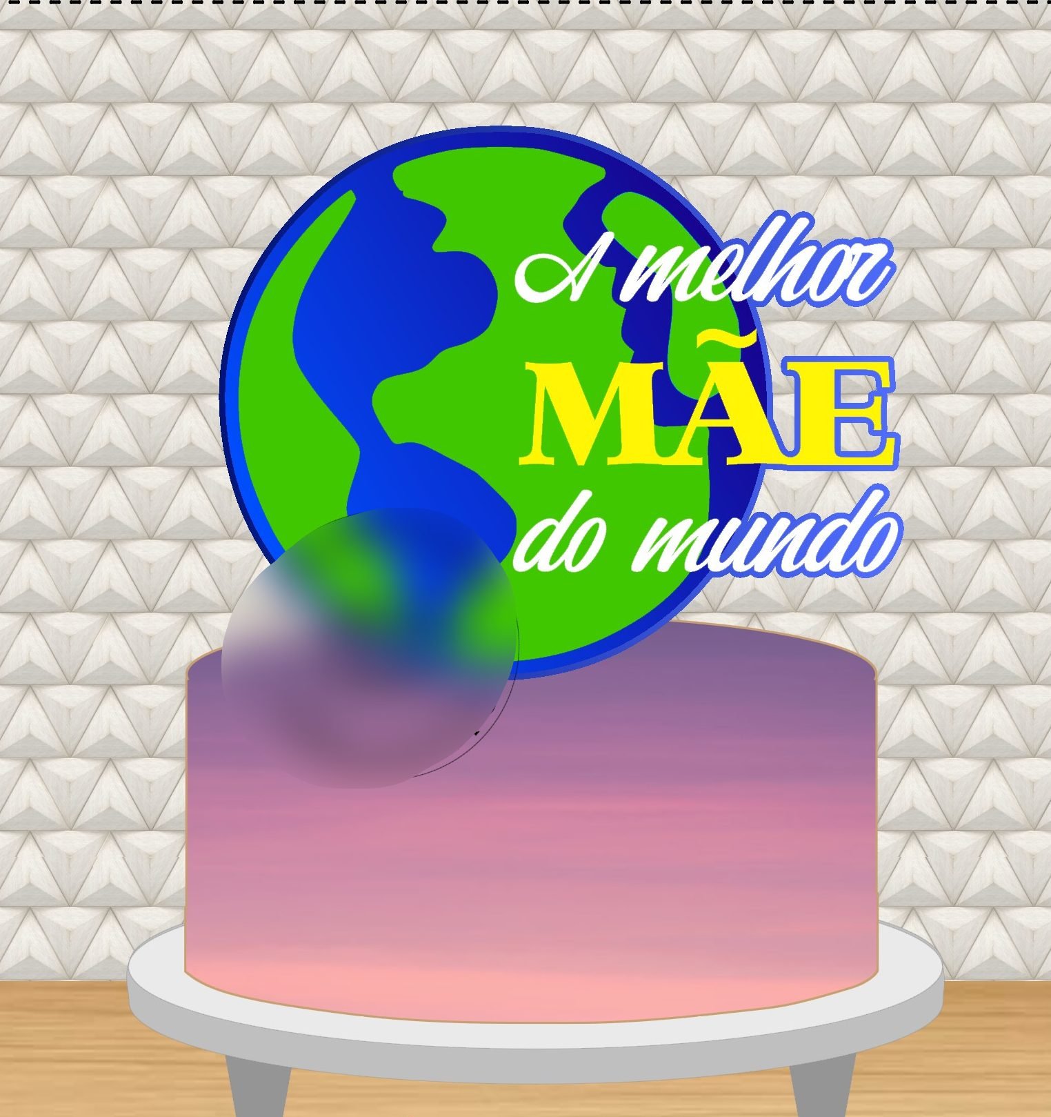 Topo Mãe 4 - By Adriana Castro Arquivo topo Melhor Mãe do Mundo - Imagem 1