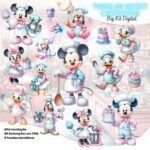 Kit Digital Turma do Mickey Confeiteiro
