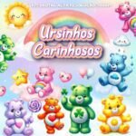 Kit Digital URSINHOS CARINHOSOS AQUARELA