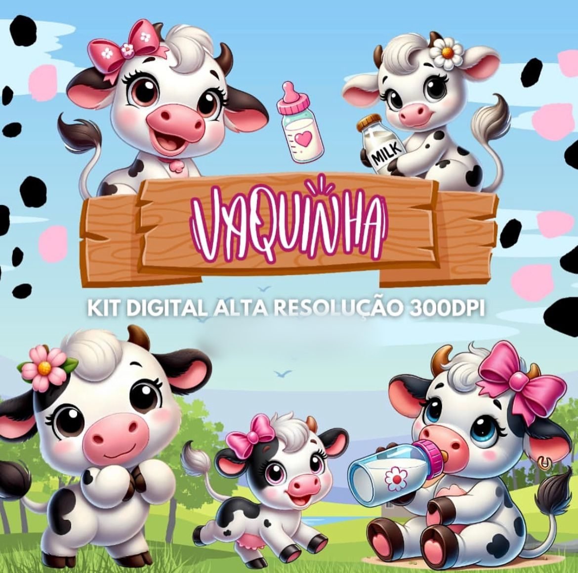 VAQUINHA Kit Digital VAQUINHA - Imagem 1