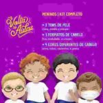 Kit digital meninos volta as aulas