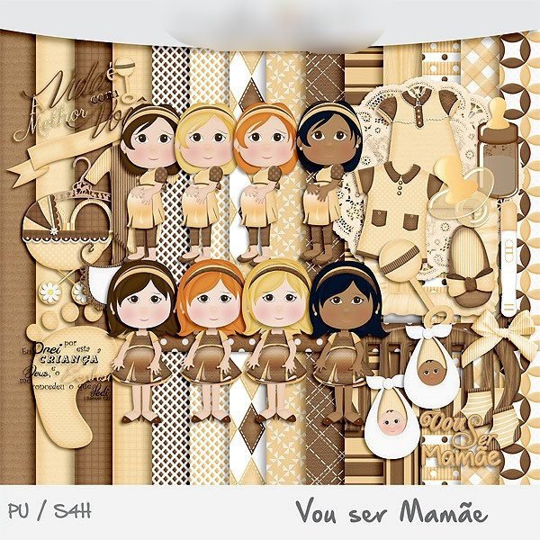VOU SER MÃE Kit Digital Vou Ser Mãe - Imagem 1