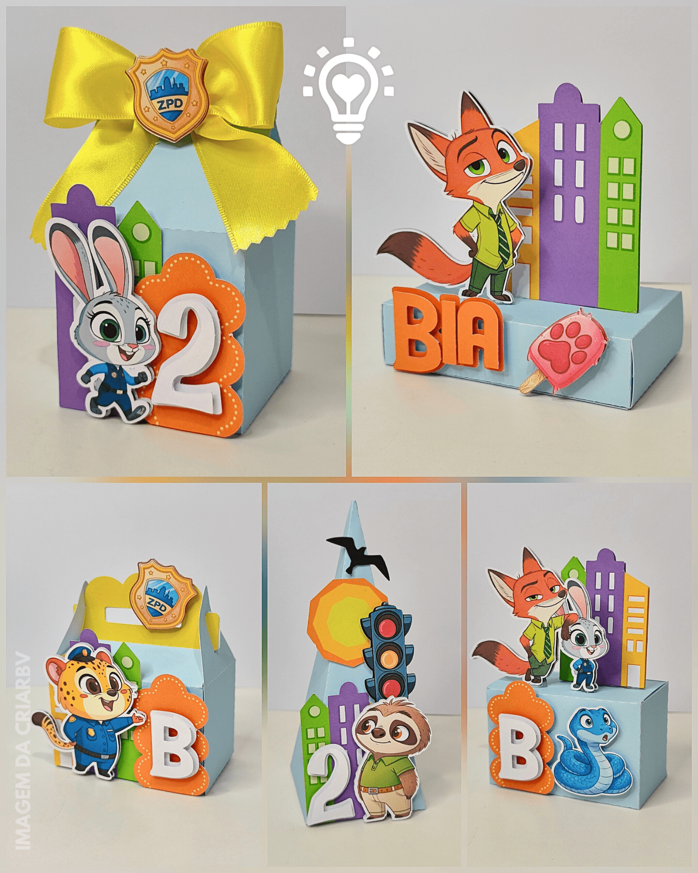 ZOOTOPIA 1 Arquivo de corte Zootopia - Imagem 1