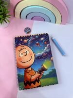 Arquivo Caderno Especial Magnetico Charlie e Snoopy - Imagem 7