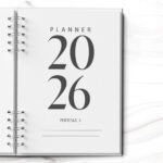 Arquivo Miolo Planner Neutro 2026 - Imagem 3