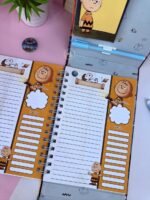 Arquivo Caderno Especial Magnetico Charlie e Snoopy - Imagem 2