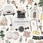 Kit Digital kit Casamento