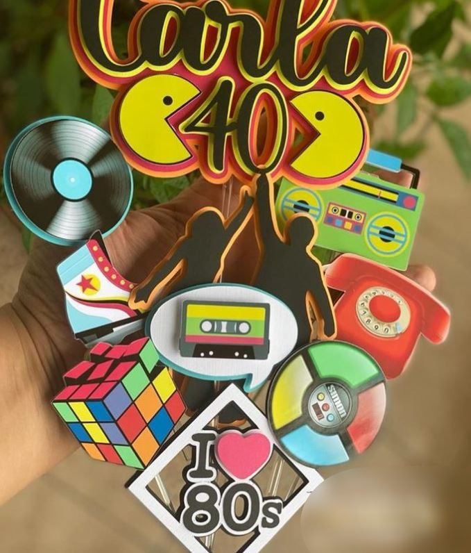 topo anos 80 Arquivo Topo de Bolo topo anos 80 - Imagem 1