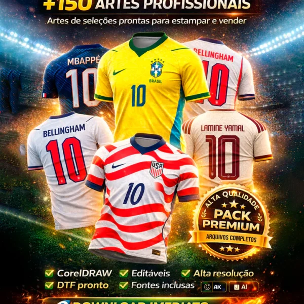 Arquivo Pack Copa do Mundo 2026