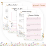 Arquivo encadernação baby floral clean - Imagem 2