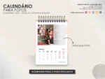 Arquivo Calendário 2026 A6 com Fotos - Imagem 3