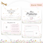 Arquivo encadernação baby floral clean - Imagem 3